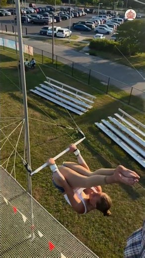 Fearless Trapeze Acrobat !😍 circus simmy #shortvideos