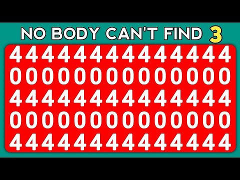 Test Your IQ Level | Number and Letter Edition - Quiz |Only For Genius 2025