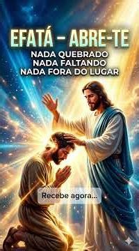 Prophetic Prayer of Ephphatha – Nothing broken, nothing missing, nothing out of place.