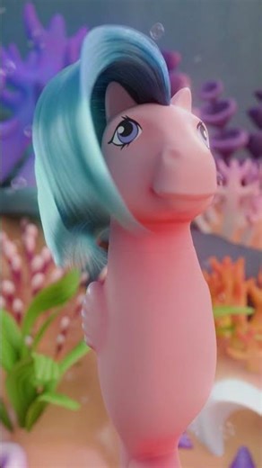3D render of a vintage my little pony model in blender #mylittlepony #blender3d #mermay