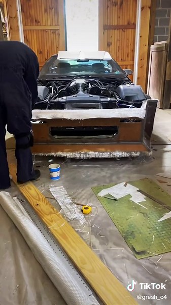 Wide Body C4 Corvette Custom Bodywork Tutorial