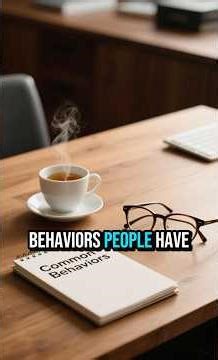 The Psychology Behind Common Behaviors People Don’t Realize They Have #psychology #shorts #humanity