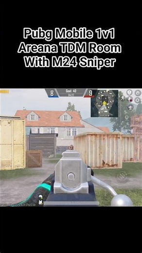 1v1 Areana Tdm Room Match With M24 Highlight Kill #pubg1v1tdmm24 #1v1 #pubgmobile #m24tdm