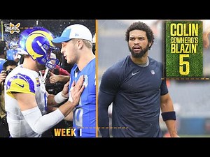 Blazing Five: Colin Cowherd Gives His 5 Best NFL Bets For Week 1 (Sep. 8)