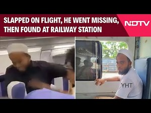 Indigo Man Slapped | Slapped On Flight, He Went Missing, Then Found At Railway Station