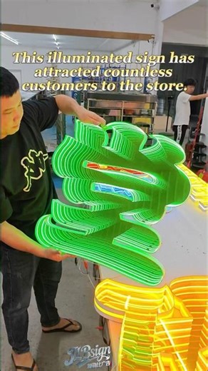 Say goodbye to the traditional led sign and make your shop great again. #sign #design #led #ledlight