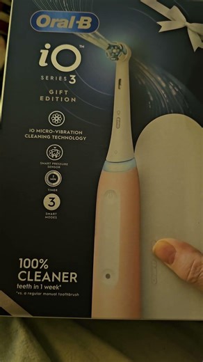 Oral B iO series3 gift EDITION io MICRO-VIBRATION CLEANING TECHNOLOGY SMART PRESSURE SENSOR TIMER