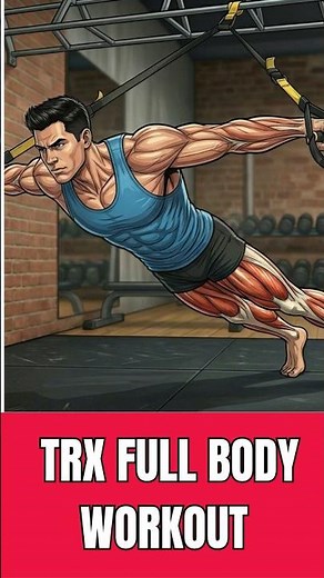 TRX Workout at Home for Beginners for Full Body (No Equipment) #trxworkout