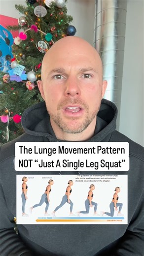 Why the lunge is its own pattern… It’s its own unique foundational movement pattern that includes any single leg, unilateral or asymmetrical stance lower body moves (different than its bilateral counterparts). The lunge has 3 stages of progression: 1️⃣Split Squats (stable) 2️⃣Lunging (stepping) 3️⃣Single Leg (one foot) And in order to build the lunge pattern strong, stable and pain-free? It should be executed with hybrid mechanics… ✅Knees over toes with a forward shin angle ✅Hip hinge maximizing