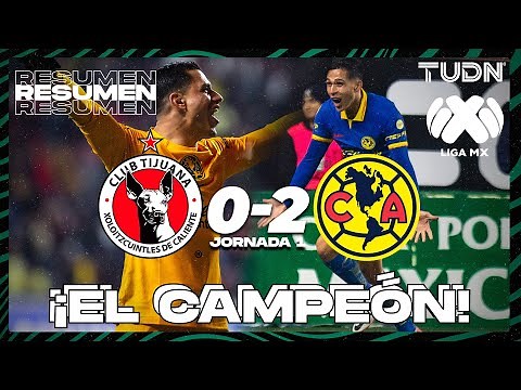 HIGHLIGHTS | Tijuana vs America | Liga Mx - CL2024 J1 | TUDN
