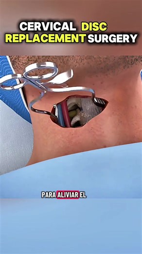 Cervical Disc Replacement Surgery Explained in 3-D Animation
