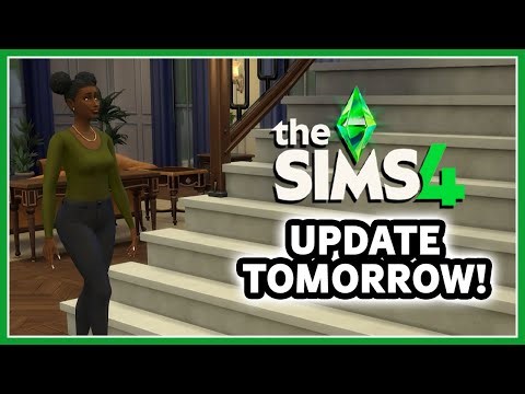 New Stairs Customization Confirmed! Major Sims 4 Update Dropping Tomorrow!