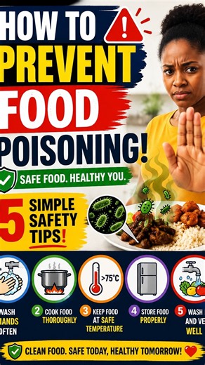 WAYS TO PREVENT FOOD POISONING #nurse #aivideo #foodsafety #foodhygiene