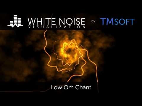 Low Om Chant Meditation - 1 Hour Relaxing Sleep Sound with Dark Screen Saver