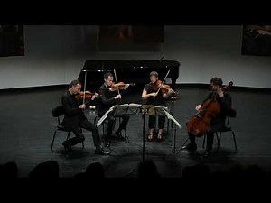 The Quatuor Ébène plays Beethoven quartet Nr. 9 : 4th movement