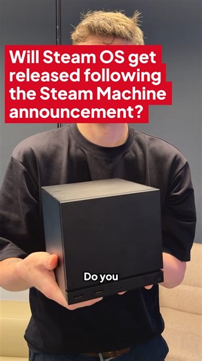 PC Gamer on Instagram: "Will SteamOS get released following the Steam Machine announcement? #PCGamer #Valve #Steam #SteamOS"