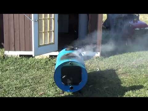 DIY - Converting a 55 Gallon Drum into a Wood Stove - Part 2