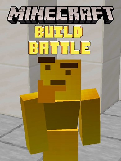 Alien Meme Build Battle in Minecraft