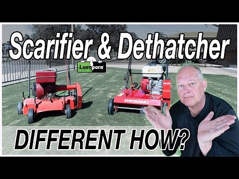 Dethatcher and Scarifier. What is the Difference?