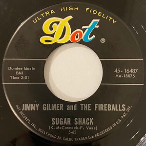 Jimmy Gilmer And The Fireballs - Sugar Shack