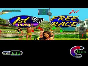 Cruis'n Exotica (Arcade) | MAME 0.282 | Gameplay #1