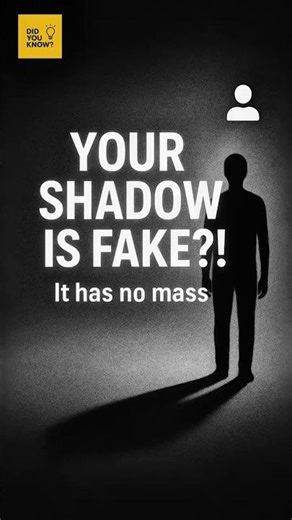 👤 Did You Know Your Shadow Isn’t Actually Part of You? #shorts