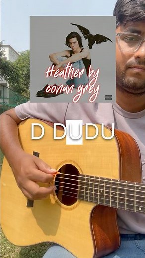 Heather by conan gray | Guitar lessons with easy strumming and 5 chords