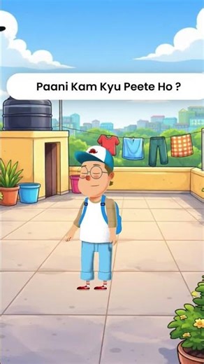 Pani Kam Peene Ka Raaz 😱 😂 #shorts #husbandwife