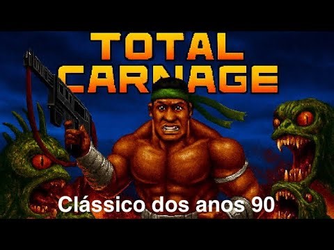 Total Carnage - GAMEPLAY ATÉ O PRIMEIRO CHEFE (Midway Arcade Origins)