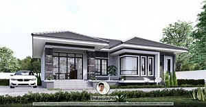 แบบบ้านชั้นเดียว One-storeyhouse รวมไอเดียออกแบบบ้านชั้นเดียว %