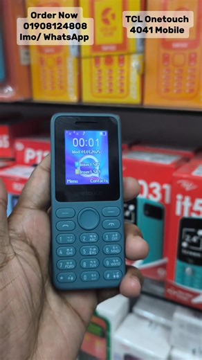 TCL Onetouch 4041 Mobile Dual Sim 1.8 Inch Display 1030 Mah Battery New Intact Box | Kinbo Shop BD - Online Store