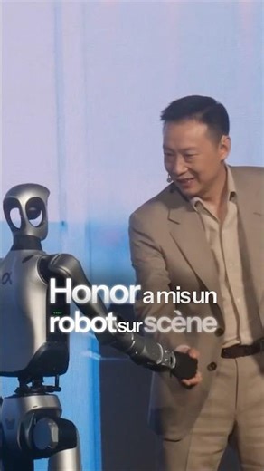 Ce robot Honor au MWC danse mieux que toi ! #HONORMWC2026 #HONORR&R #HONORRobotPhone