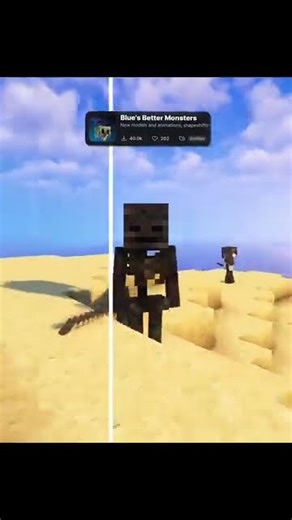 Minecraft Best mods for the playing #shorts #shortsvideo