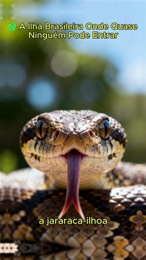 🐍 A Ilha Brasileira Onde Quase Ninguém Pode Entrar