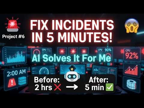 I Built AI That Fixes Production Incidents in 5 Minutes! 🚨🤖