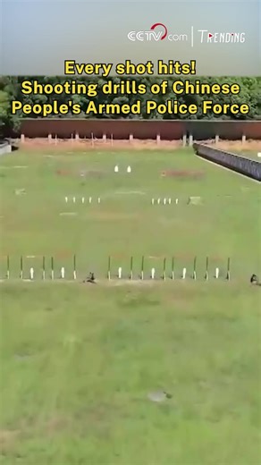 35K views · 127 reactions | Precision unleashed! Witness Chinese People's Armed Police Force in shooting display – every shot hits the bullseye! #Trending For more: https://english.cctv.com/ | CCTV | Facebook