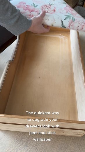 22K views · 159 reactions | It took me less than 5 minutes to change this drawer Look. Comment PAPER for The link to the paper And tools I used sent straight to your inbox! #drawerorganization #drawer #furnituredesign #homesweethome #furnituremakeover #howto #diy | Extreme Furniture Makeover | Facebook
