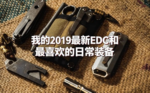 [中配]我的2019最新EDC和最喜欢的日常装备 - Best Damn EDC [Taylor Martin]
