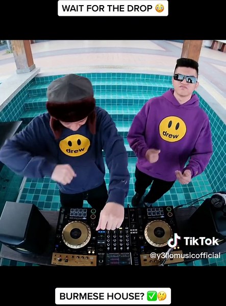 Burmese House? ✅🤔 #burmese #housemusic #pool #liveset #y3llo