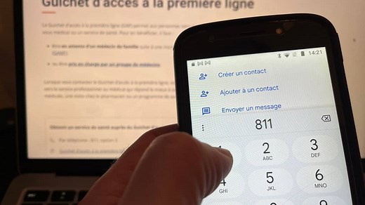 Grippe, gastro ou rhume: que se passe-t-il lors d’un appel au 811?