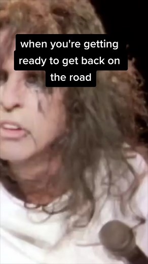 when you're getting ready to get back on the road #whatsgoingon #alicecooper