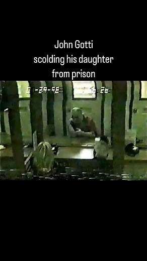 John Gotti scolding his daughter from prison #OrganizedCrime #truecrimecommunity #queens #newyork #newyorker #truecrime #nyc #newyorkcity #Gotti #brooklyn | True Crime Memoir