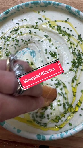 Whipped Ricotta Dip Recipe with a Secret Ingredient