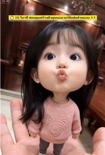 ✨ AI Chibi Big Head Pinch Cheek Portrait Tutorial | Dreamina AI Viral Trend 🎀🧸 สอนใช้ AI แปลงภาพถ่ายธรรมดาให้กลายเป็นคาแรกเตอร์ chibi หัวโตสุดน่ารัก แก้มป่องน่าบีบ ภายในไม่กี่ขั้นตอน วิธีเปลี่ยนรูปปกติให้เป็น chibi portrait แบบ pinch cheek ที่ดู cute เกินต้าน ด้วยพลังของ AI สร้างเอฟเฟกต์แก้มอิ่มฟู มือบีบแก้ม สีหน้าปาก pout สไตล์ doll-like ทันสมัย ที่กำลังฮิตหนักบน TikTok ✨ สัดส่วนหัวใหญ่กว่าลำตัว แก้มกลมๆ ดวงตาโตเป็นประกาย แสง soft glow และโทนสีอบอุ่น ให้ฟีลอยากบีบแก้มมากๆ 💗 ผิวเนียนเหมือน co