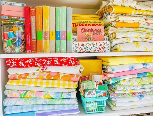 15 Ways to Upcycle, Sew and Craft with Vintage Sheets — Emily Retro - Vintage and DIY Home Design