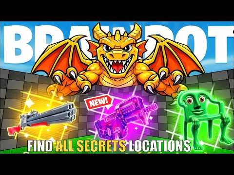BRAINROT 1V1 FFA ALL WEAPONS & RIDES MAP FORTNITE CREATIVE - FIND ALL SECRETS LOCATIONS PART 1