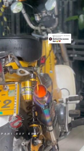 Honda Chaly Modified | Chaly beat Silencer exhaust ❣️🔥 #hondachaly #minibike #modified #exhaustsound