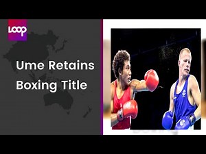 Ume Retains Boxing Title