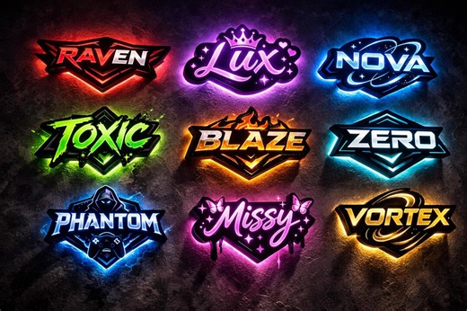 Custom Streamer LED Logo Display | Gaming Setup Background Decor - Etsy