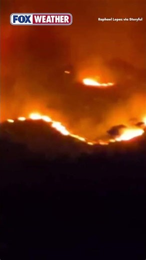 Fast-Moving Wildfire Burns Across Pyrenees-Orientales In France